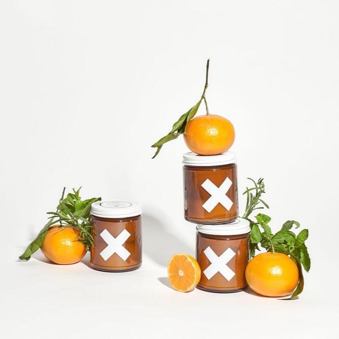 Wax Buffalo Blood Orange Soy Candle - Natural Citrus Scented 100% Soy Wax