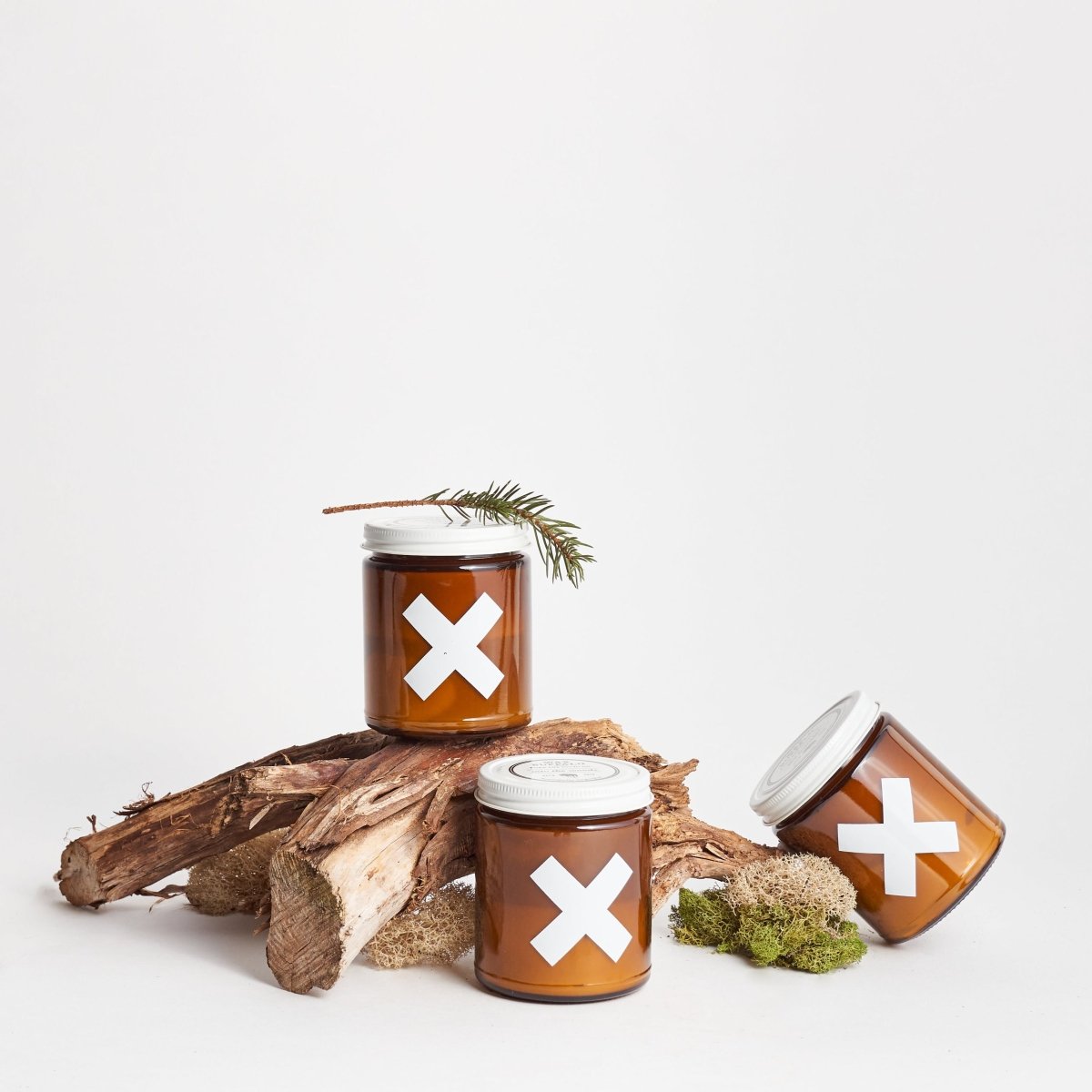 Wax Buffalo Cedar Sandalwood Pine Soy Candle - Woodland Forest Scent 100% Natural