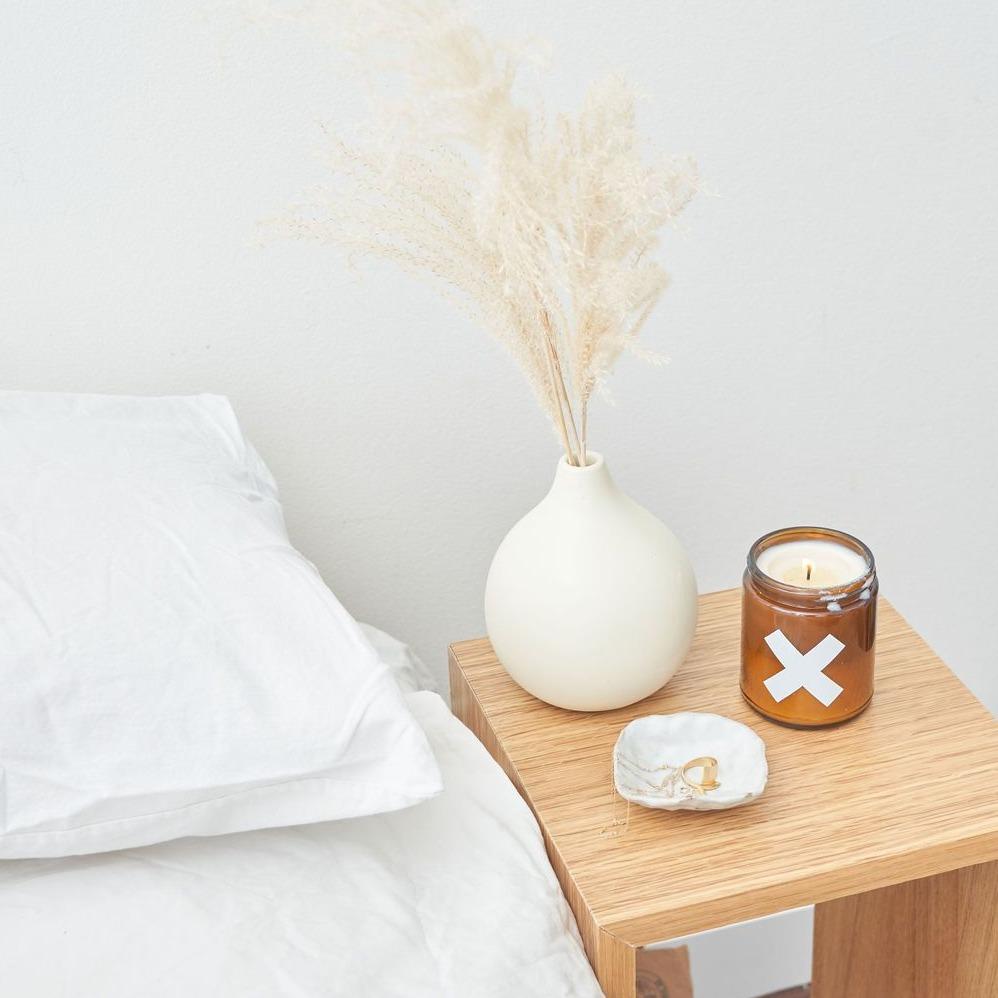 Wax Buffalo Sandalwood Teakwood Soy Candle - Masculine Woodsy Amber Scent