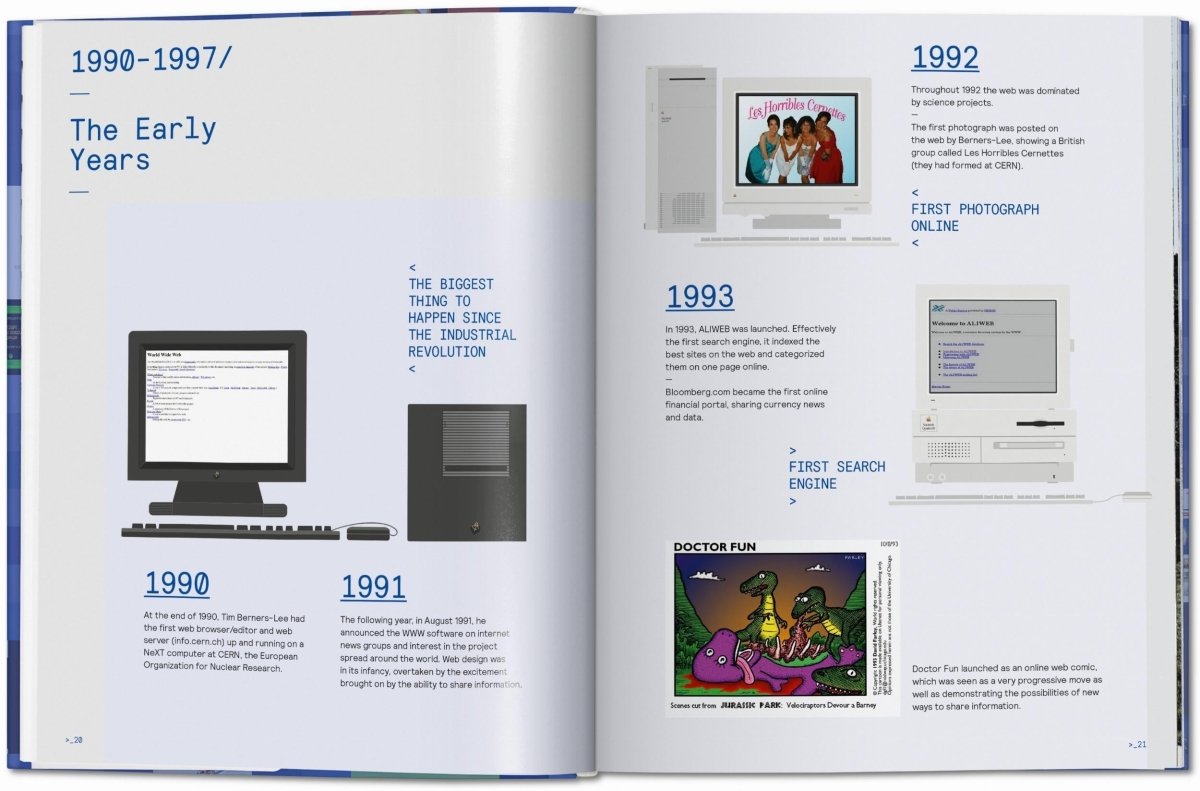 TASCHEN Web Design. The Evolution of the Digital World 1990–Today (German, French, English) - lily & onyx