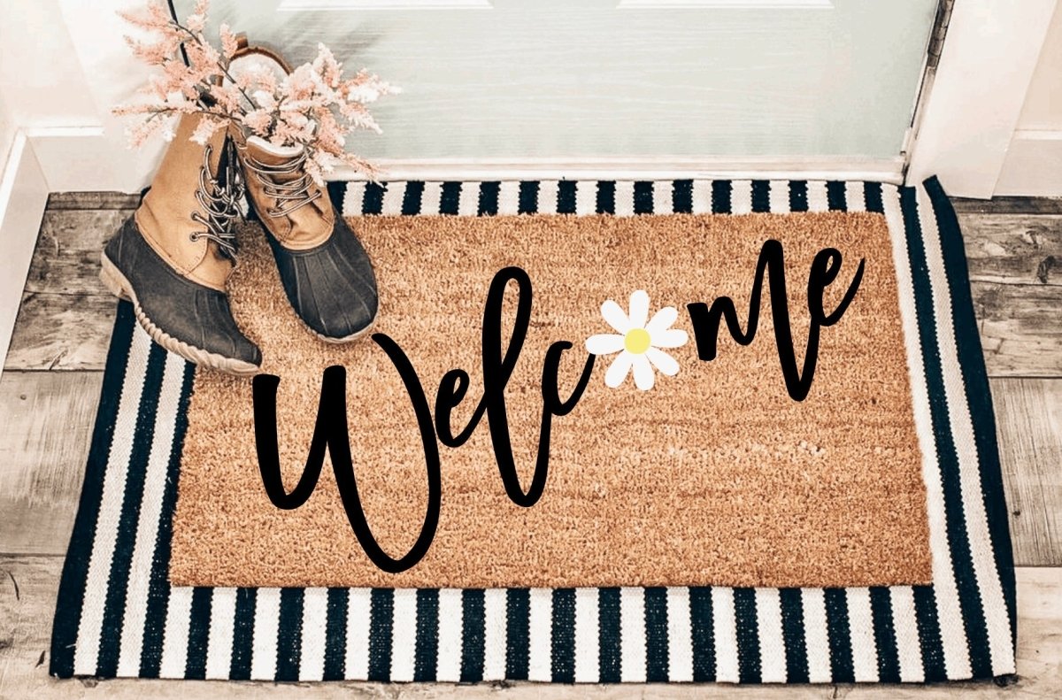 The Doormat Co. Welcome Doormat | Daisy - lily & onyx