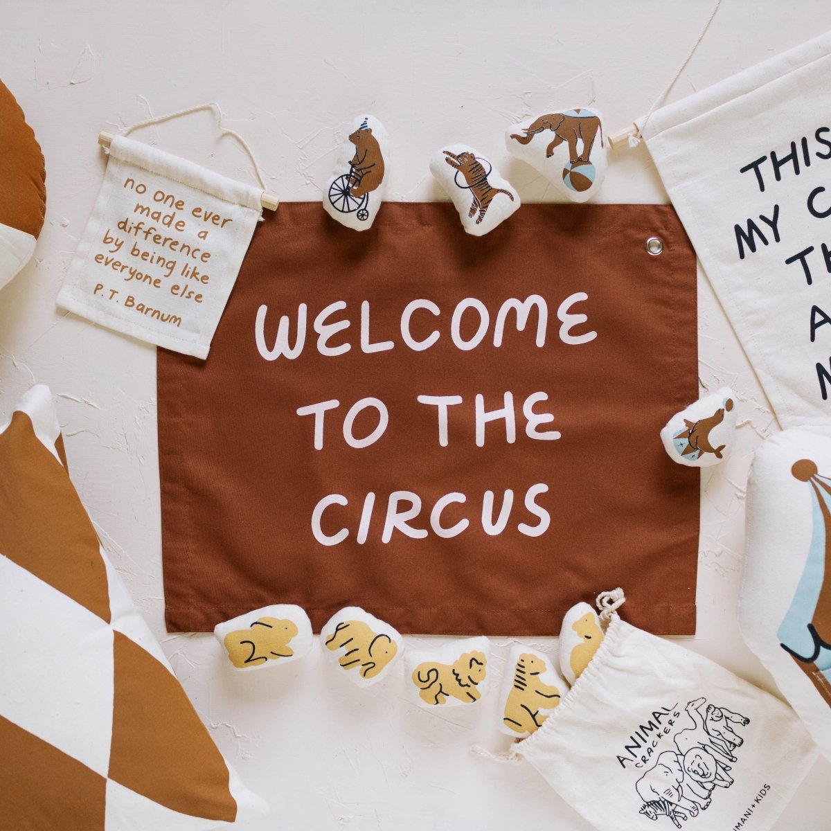 Imani Collective Welcome to the Circus Banner - lily & onyx