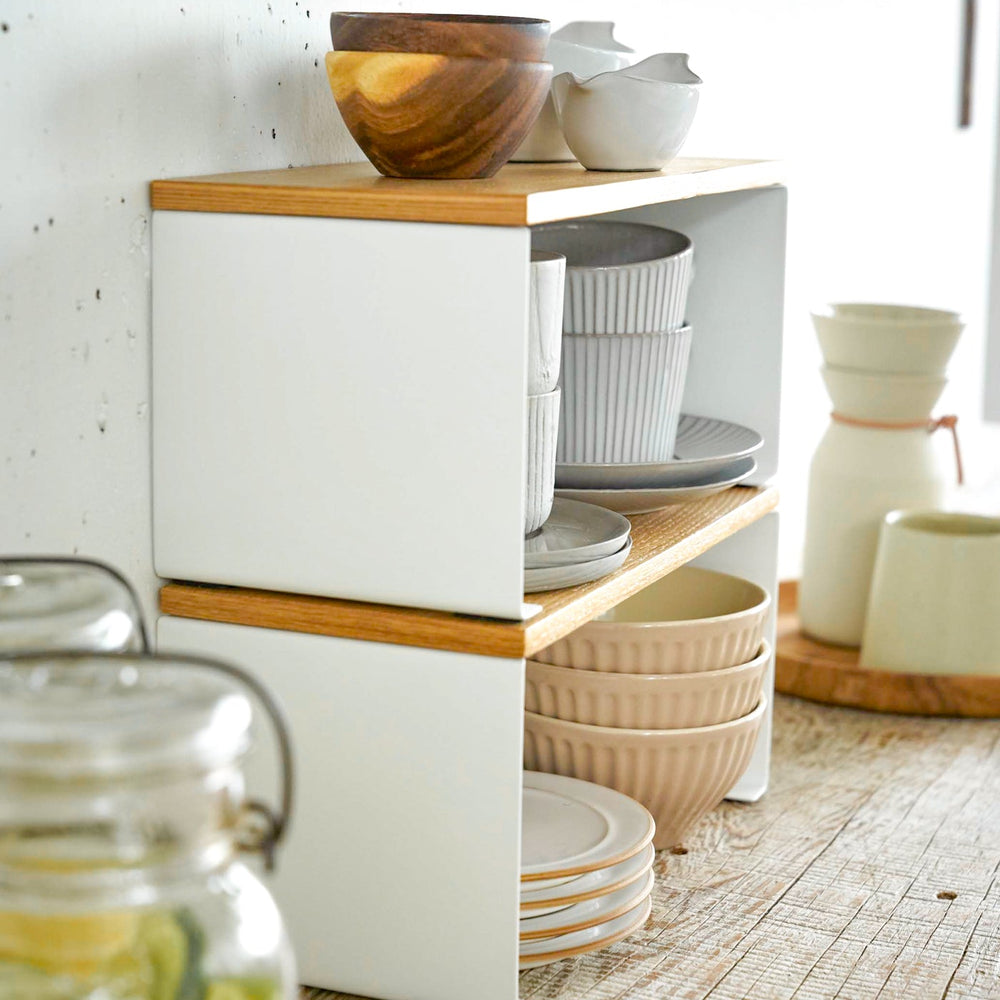 
                      
                        Stackable Countertop Shelf
                      
                    