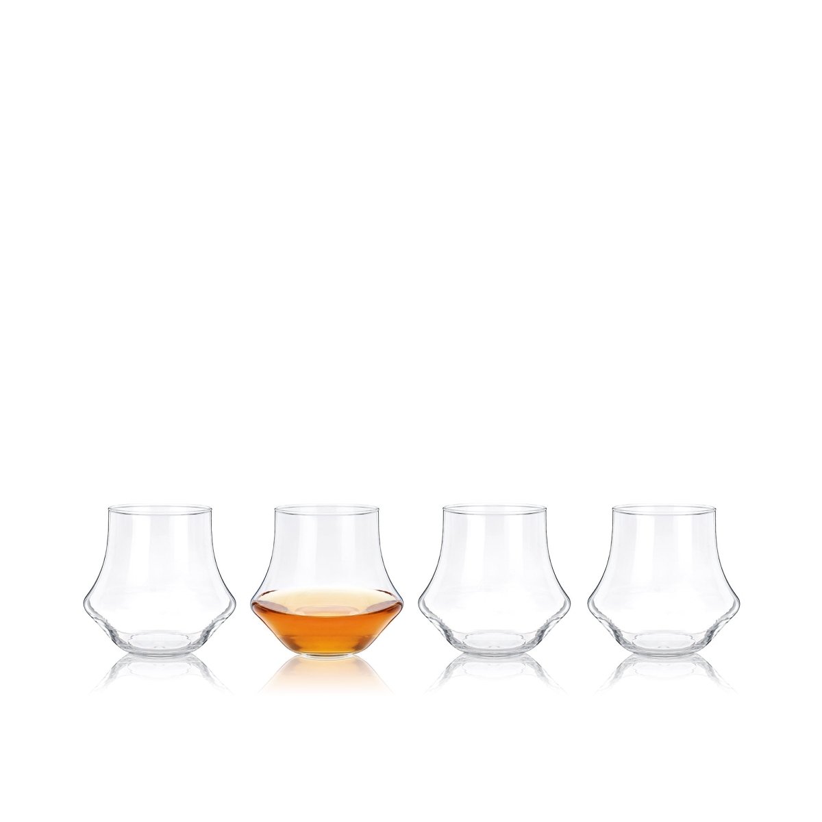 True Whiskey 12 oz Tasting Glasses, Set of 4 - lily & onyx
