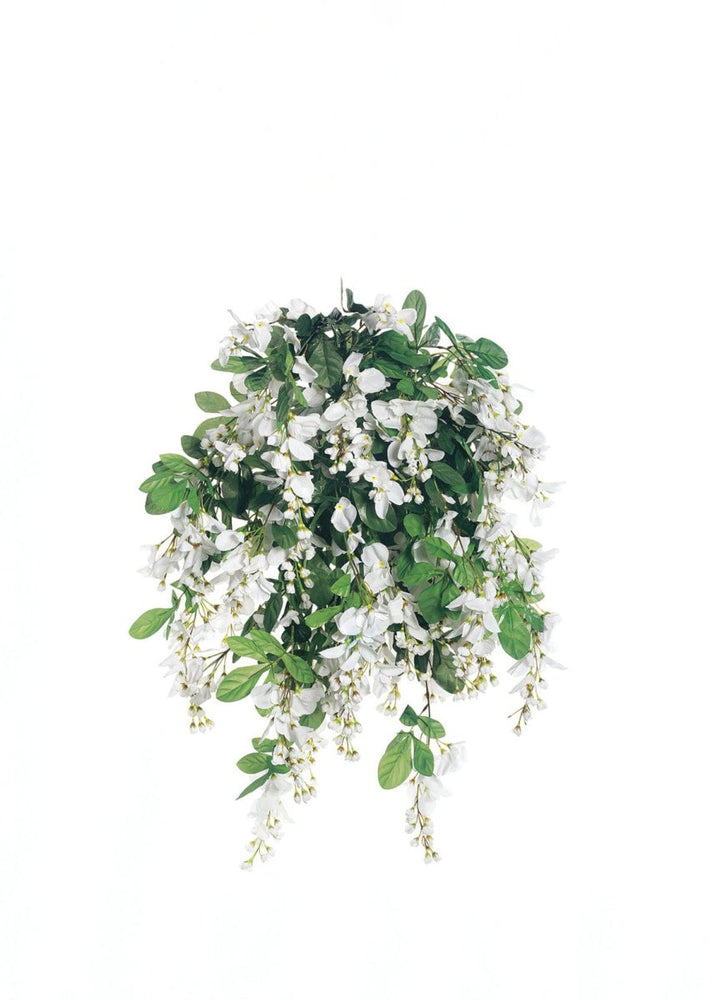 
                      
                        Afloral White Artificial Wisteria Hanging Flower Bush - 31" - lily & onyx
                      
                    