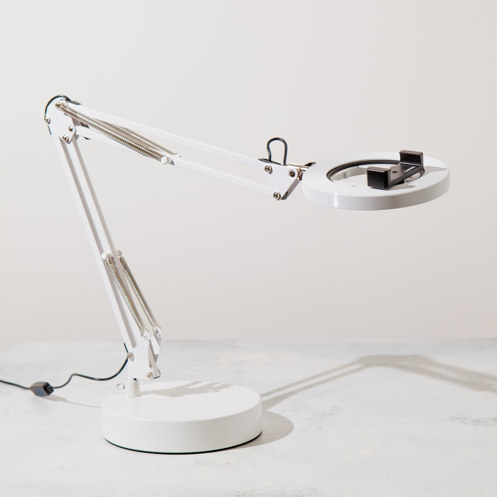 
                      
                        CANVAS White Canvas Lamp with Weighted Wooden Base - lily & onyx
                      
                    