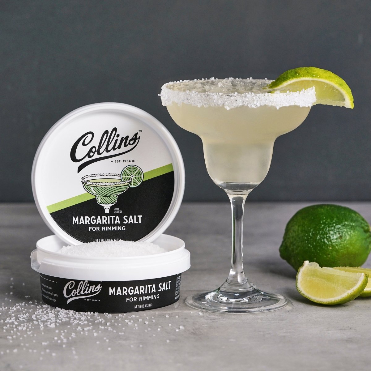 Collins White Margarita Salt, 6 oz - lily & onyx