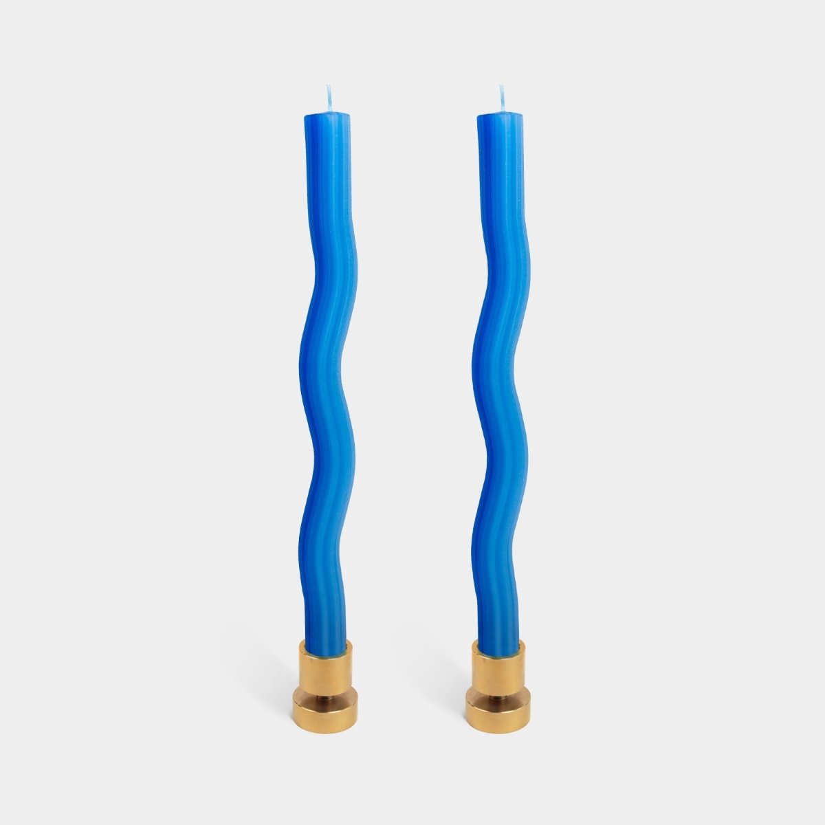 54Celsius Wiggle Candles, Blue - 2 pack - lily & onyx