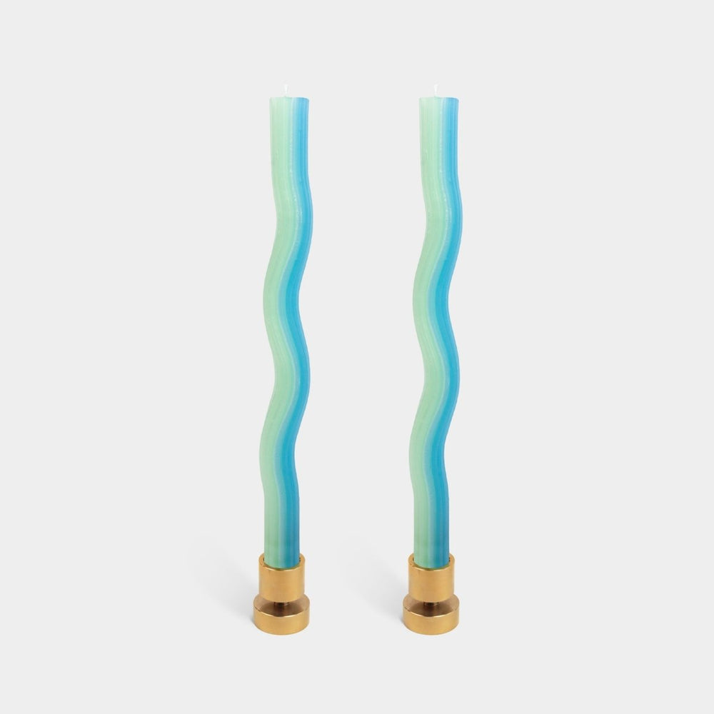 54Celsius Wiggle Candles, Mint - 2 pack - lily & onyx