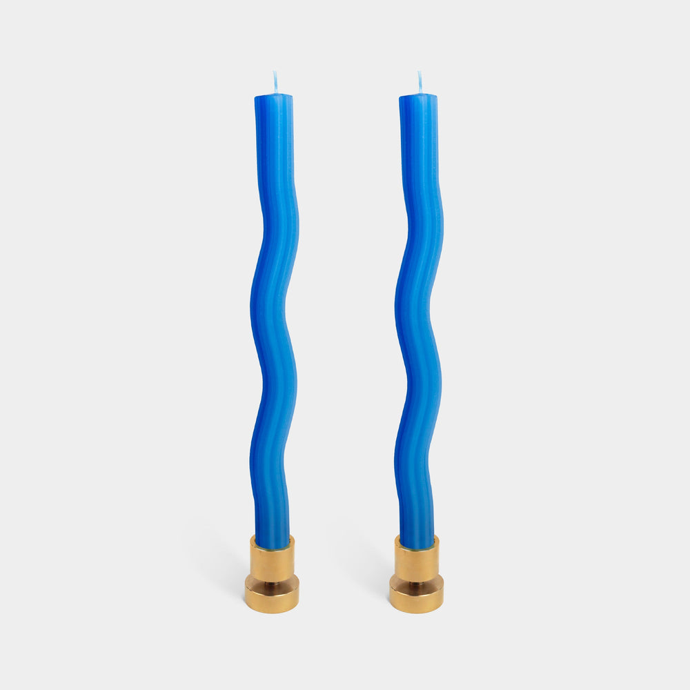 Wiggle Candles, Blue - 2 pack