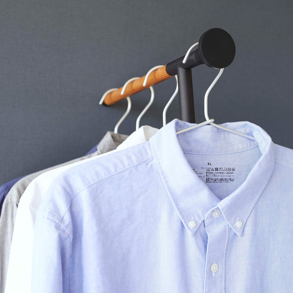 
                      
                        Leaning Steel Clothes Hanger, 64" H
                      
                    