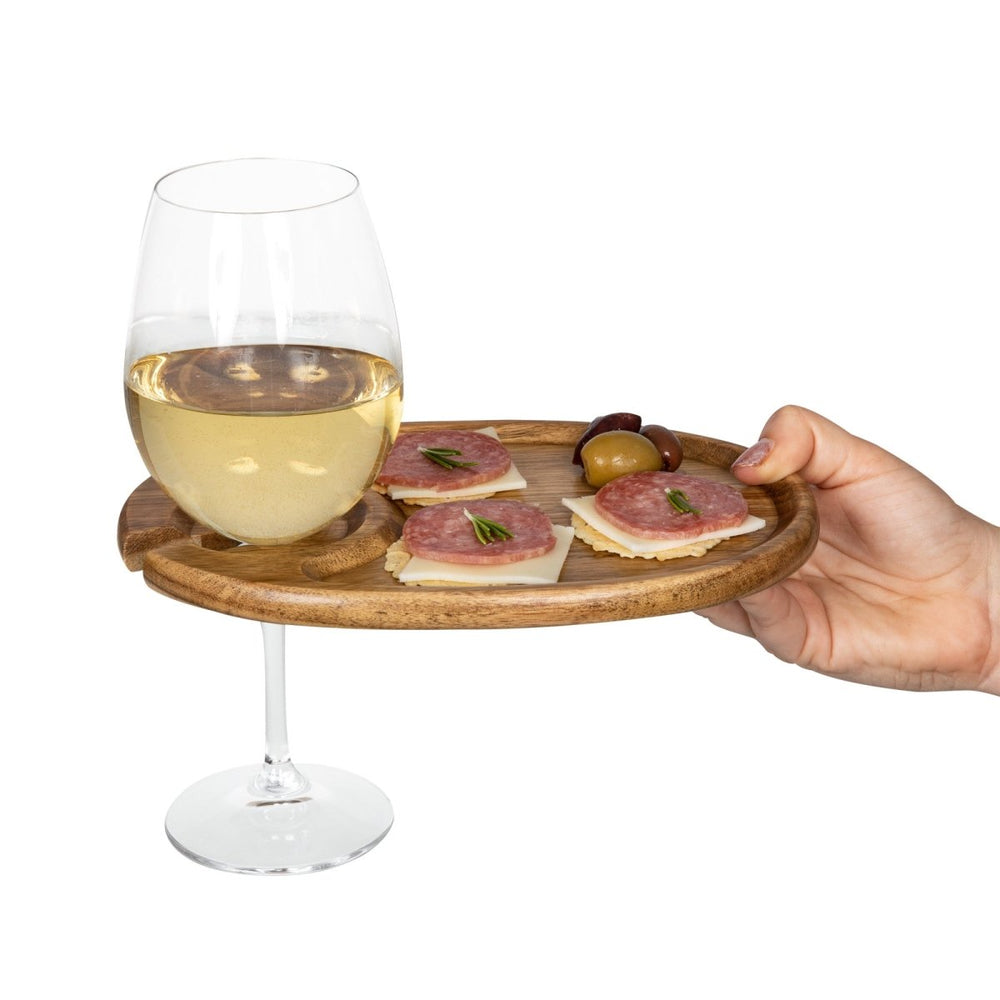 
                      
                        Picnic Time Family of Brands Wine Appetizer Plate, Set Of 4 - lily & onyx
                      
                    