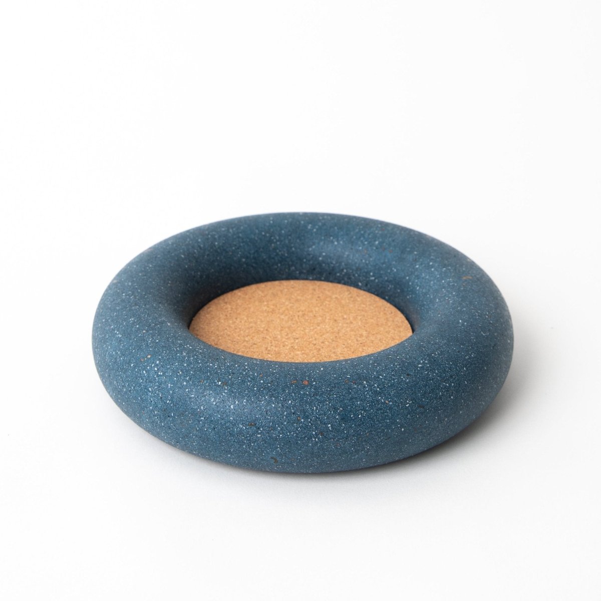 Pretti.Cool Wine Bottle Coaster | Cobalt Terrazzo - lily & onyx