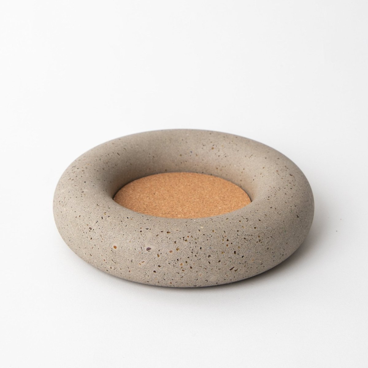 Pretti.Cool Wine Bottle Coaster | Natural Terrazzo - lily & onyx