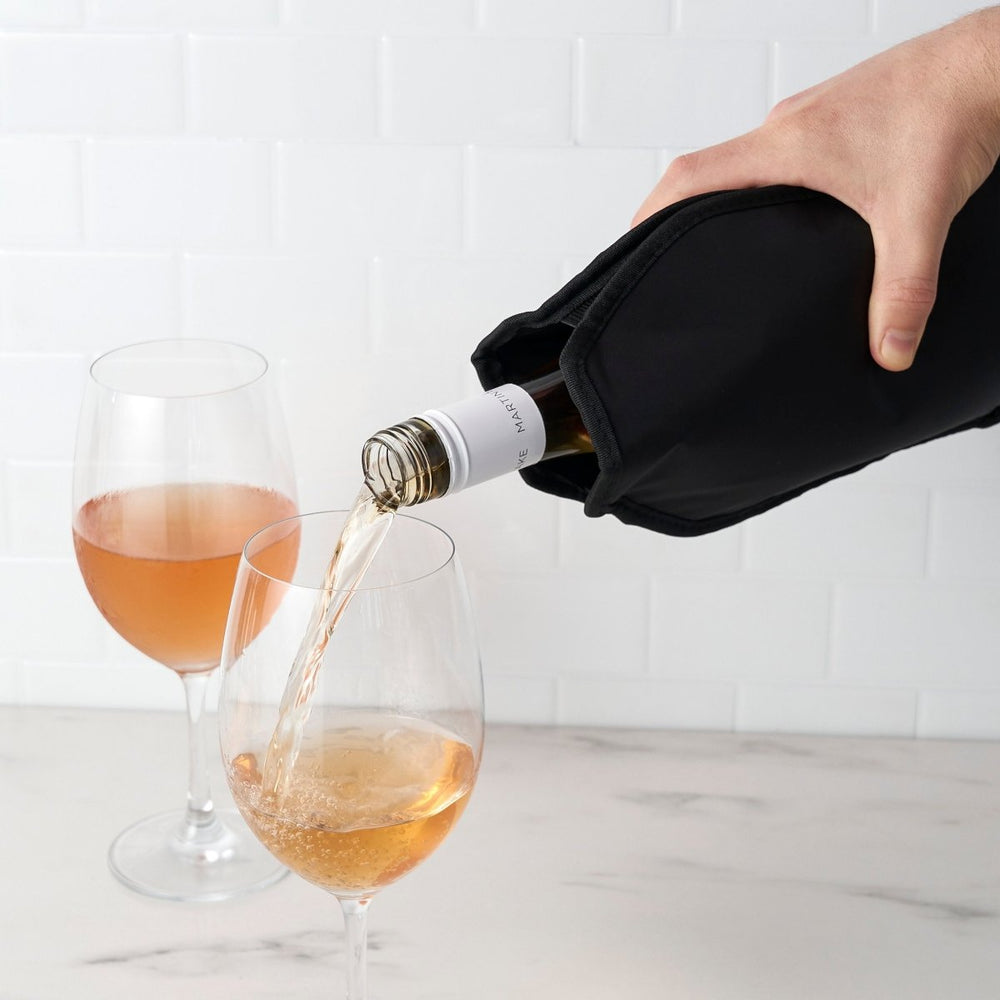 
                      
                        True Wine Bottle Cooling Sleeve, Black - lily & onyx
                      
                    