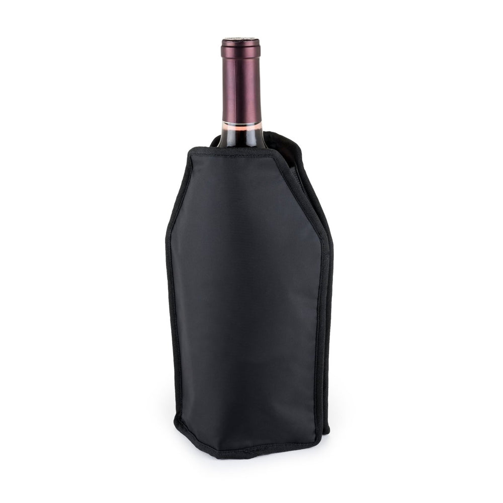 True Wine Bottle Cooling Sleeve, Black - lily & onyx