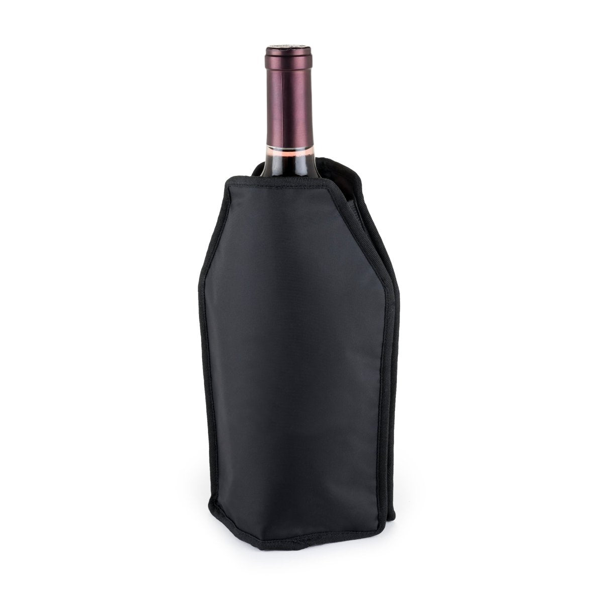 True Wine Bottle Cooling Sleeve, Black - lily & onyx