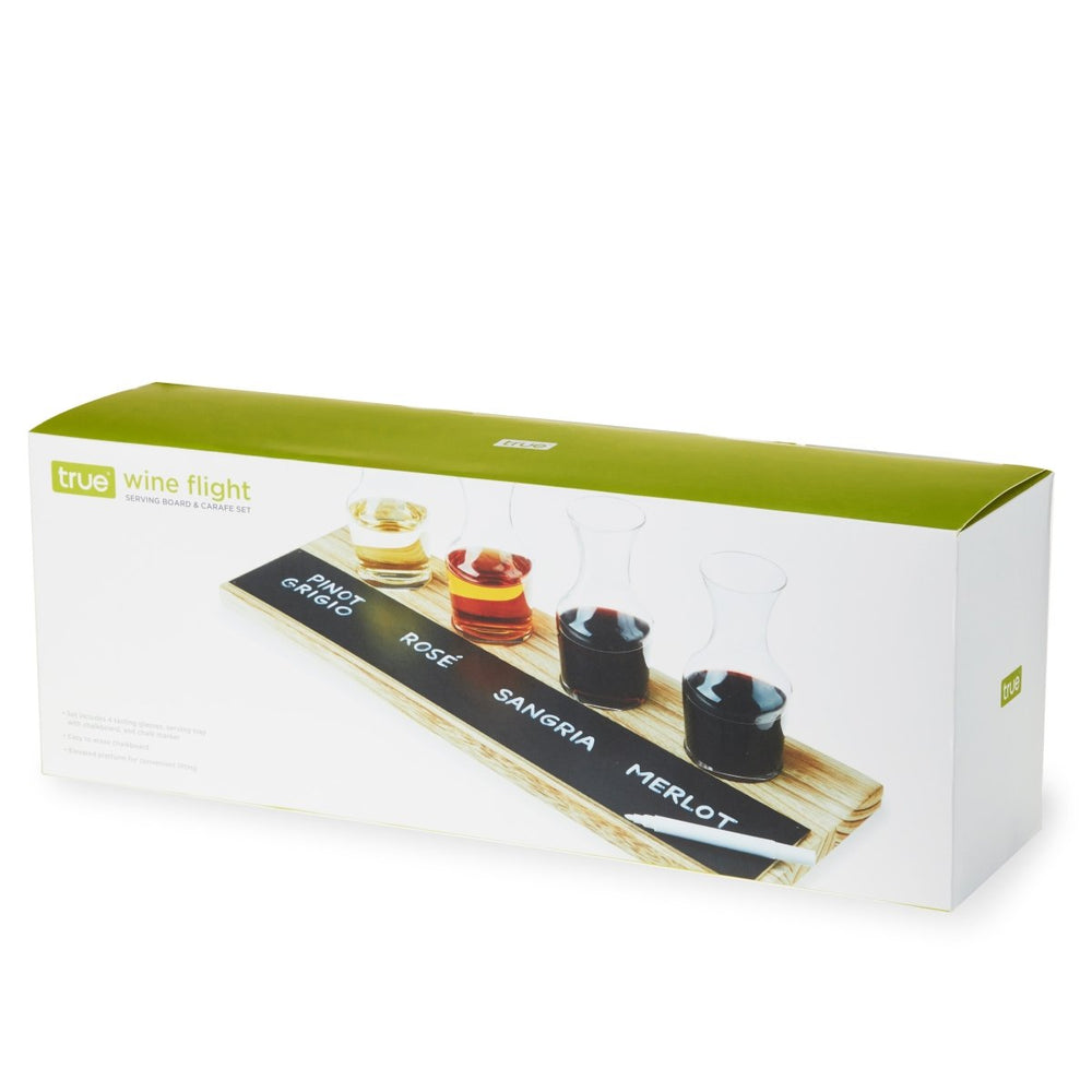 
                      
                        TRUE Wine Flight Serving Board and Carafe Set - lily & onyx
                      
                    