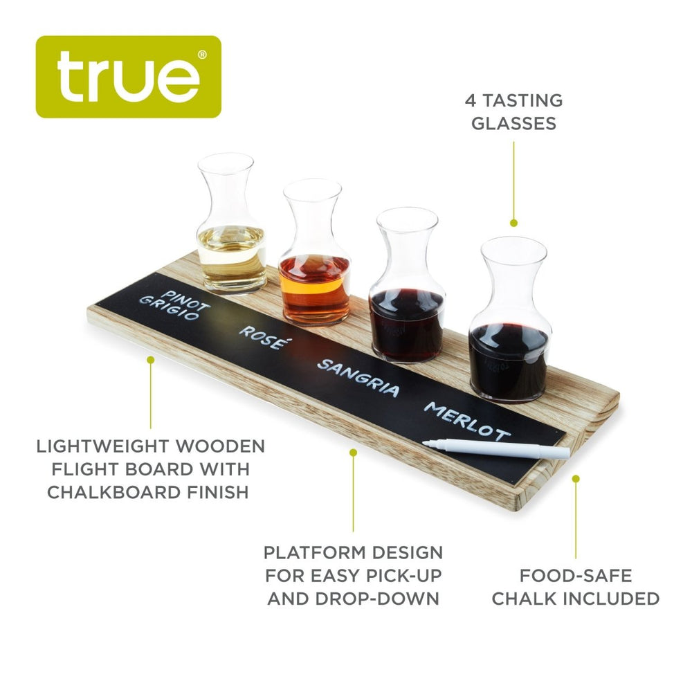
                      
                        TRUE Wine Flight Serving Board and Carafe Set - lily & onyx
                      
                    
