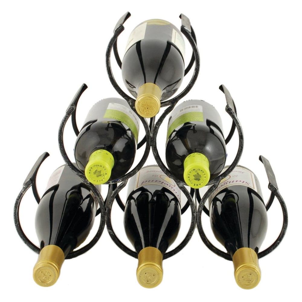 Twine Living Wine Shrine Metal Bottle Holder - lily & onyx