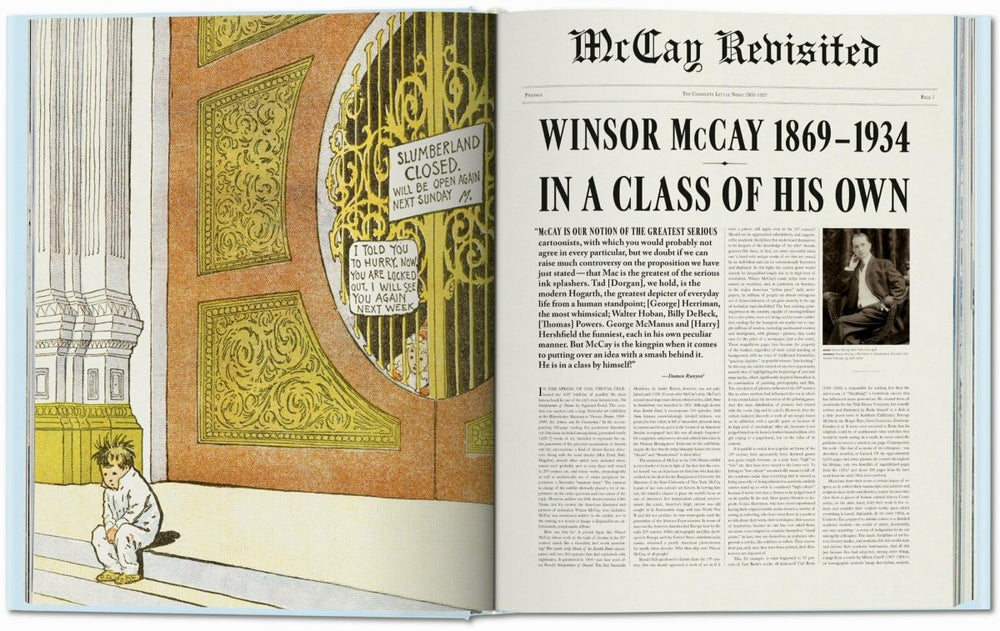 TASCHEN Winsor McCay. The Complete Little Nemo (German, French, English) - lily & onyx