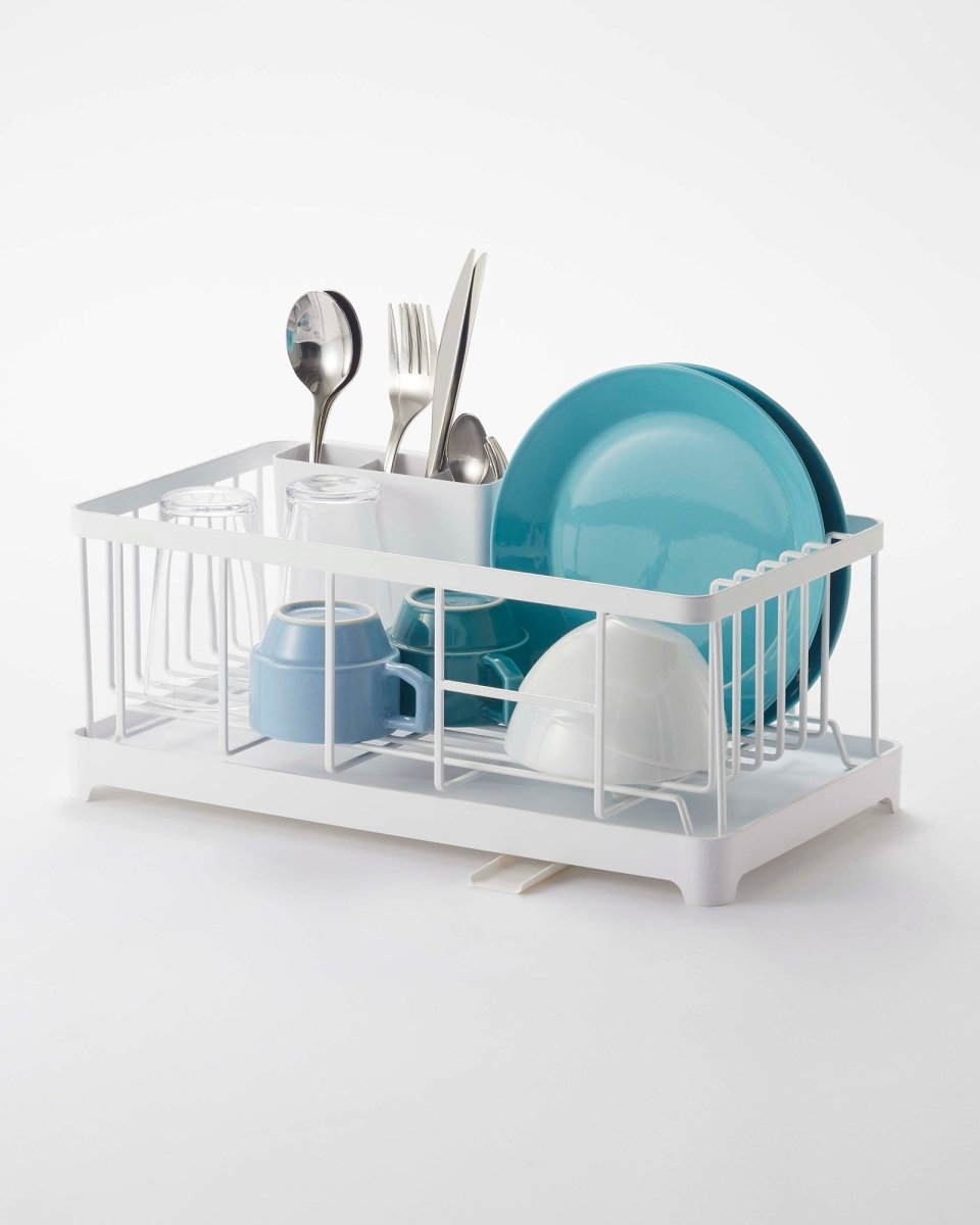 Yamazaki Home Wire Dish Rack - Steel - lily & onyx