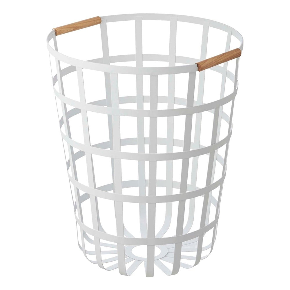 Yamazaki Home Wire Laundry Basket, 18" H - lily & onyx