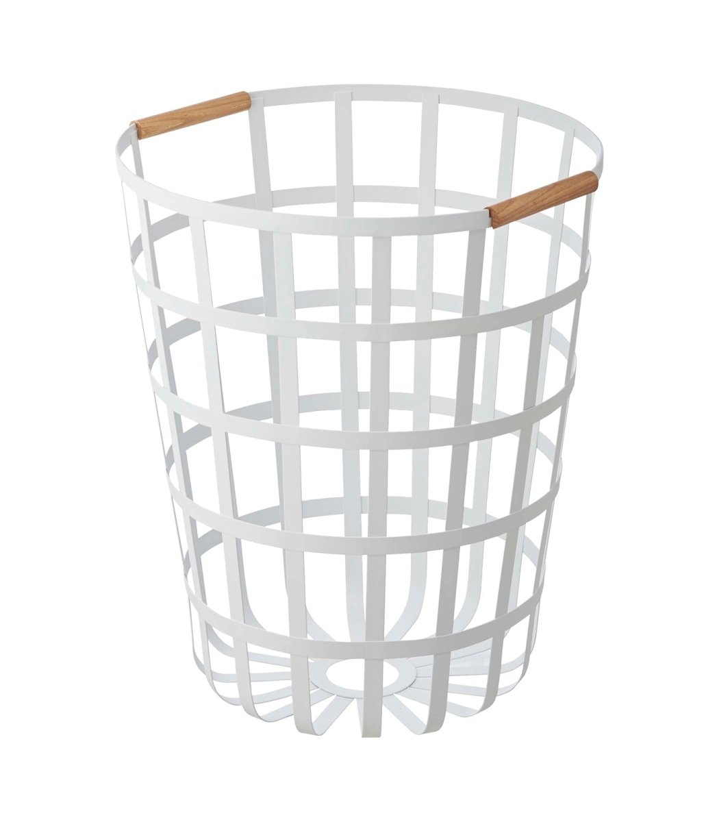 Yamazaki Home Wire Laundry Basket, 18" H - lily & onyx