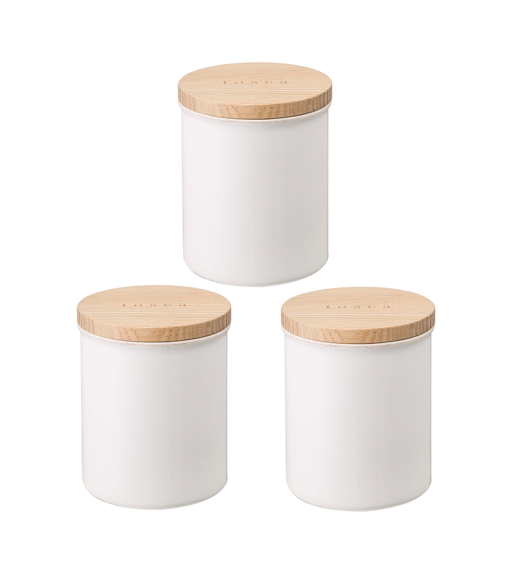 Ceramic Food Canister, Set of 3