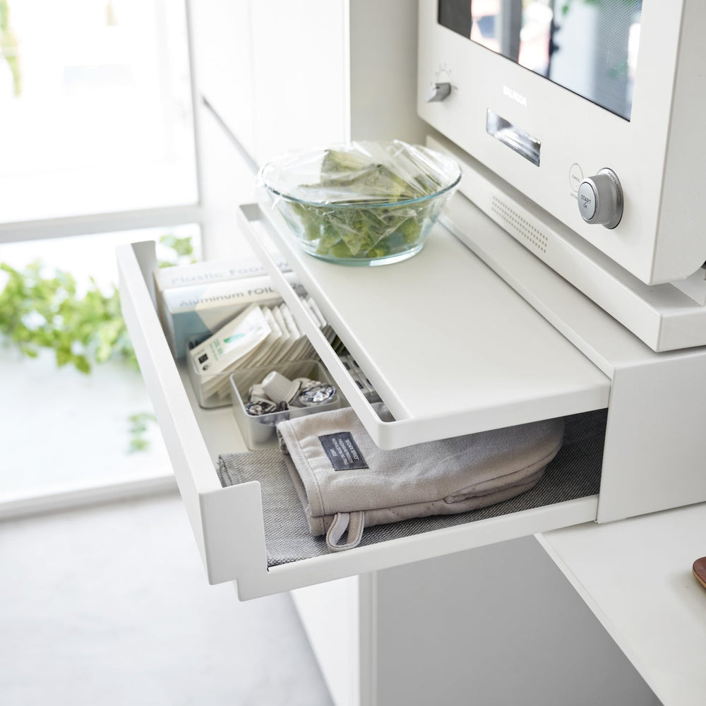 
                      
                        Countertop Drawer with Pull-Out Shelf
                      
                    