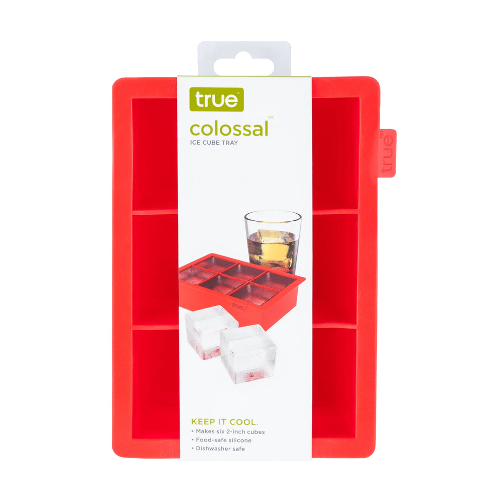 
                      
                        Colossal 2" Silicone Ice Cube Tray in Red
                      
                    