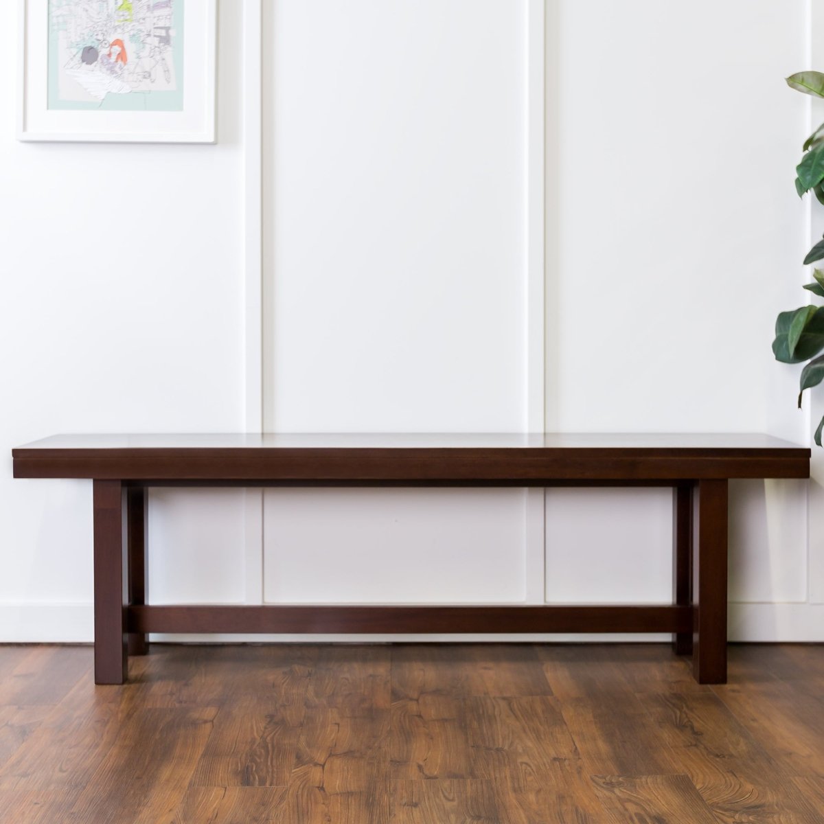 Walker Edison Wood Dining Bench - lily & onyx