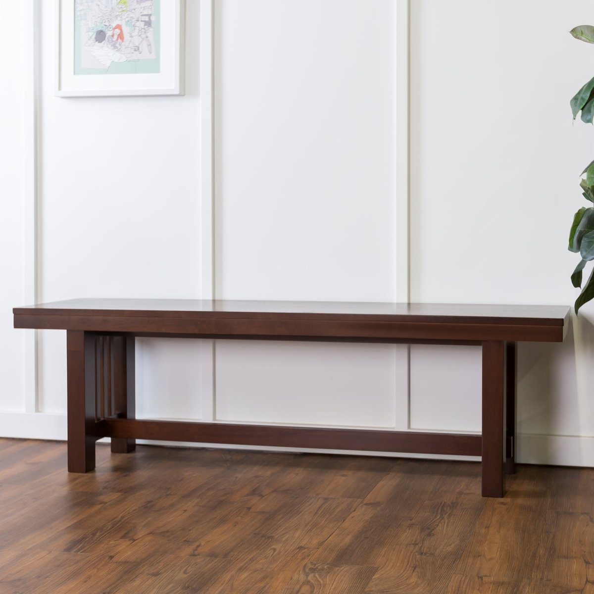 Walker Edison Wood Dining Bench - lily & onyx
