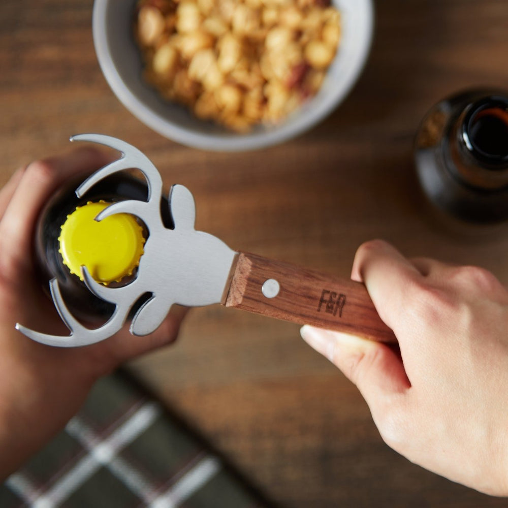 Foster & Rye Wood Stag Bottle Opener - lily & onyx