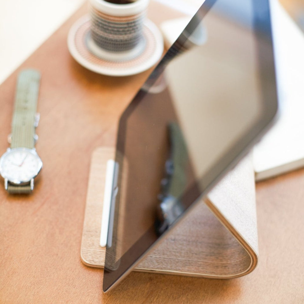 
                      
                        Yamazaki Home Wood Tablet Stand - lily & onyx
                      
                    