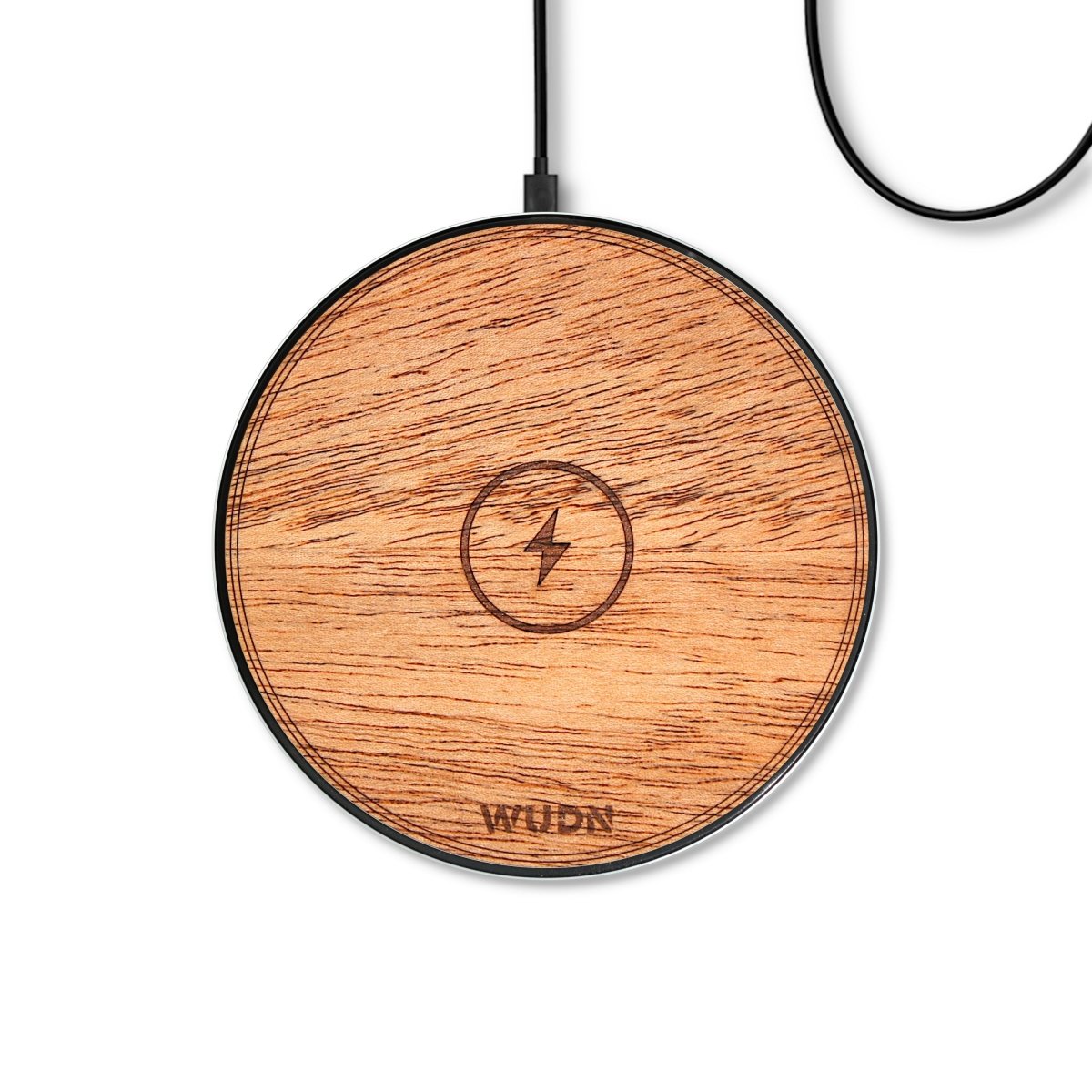 WUDN Wooden Qi Wireless Fast Charger - lily & onyx