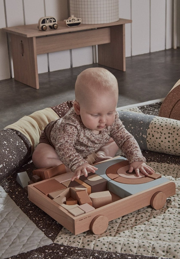 
                      
                        oyoy.us Wooden Rainbow Wagon with Blocks - lily & onyx
                      
                    