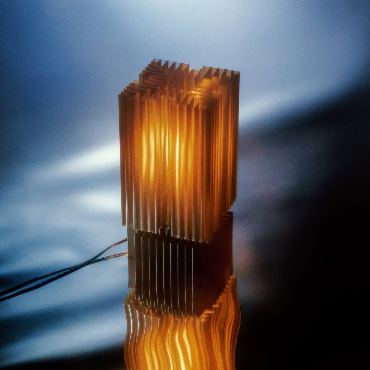 Wooj Design Brut Lamp | Brutalist - Inspired 3D - Printed Table Lamp by Wooj Design