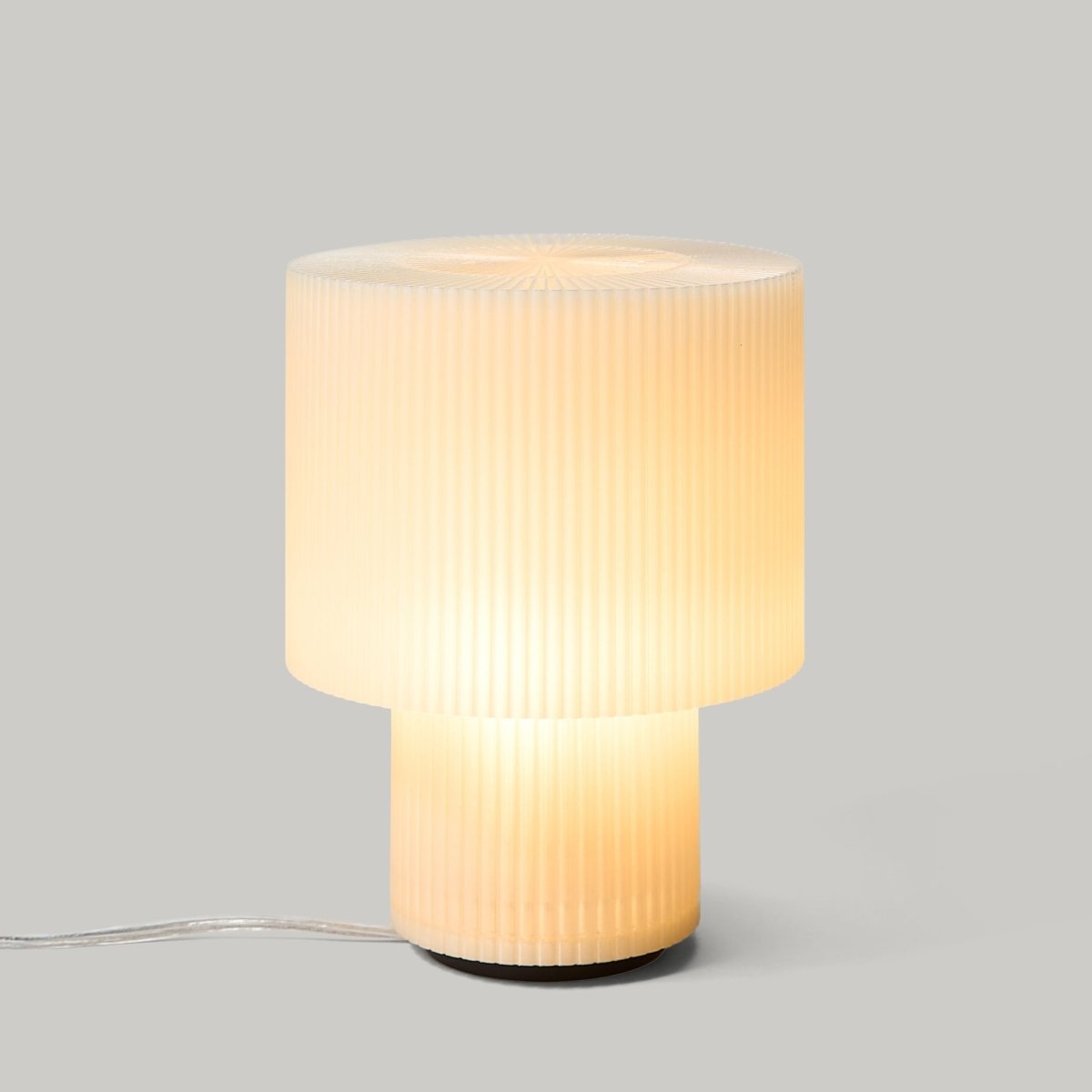 Wooj Design Drum Lamp | 3D - Printed Table Lamp by Christopher Merchant