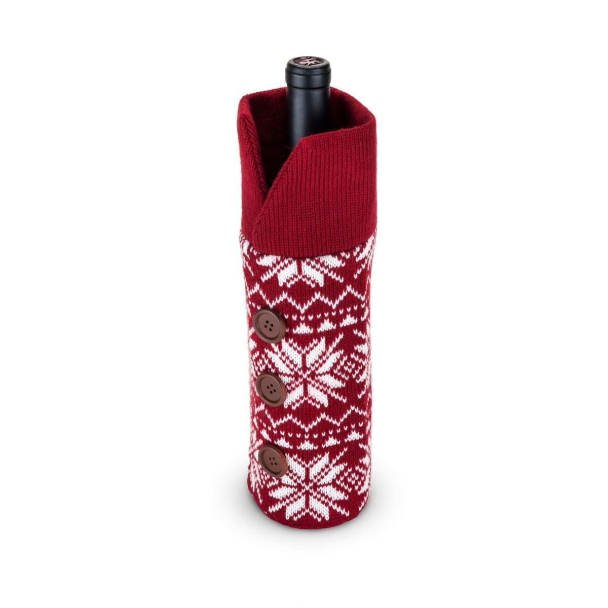 Twine Living Wool Holiday Wine Bottle Sweater - lily & onyx
