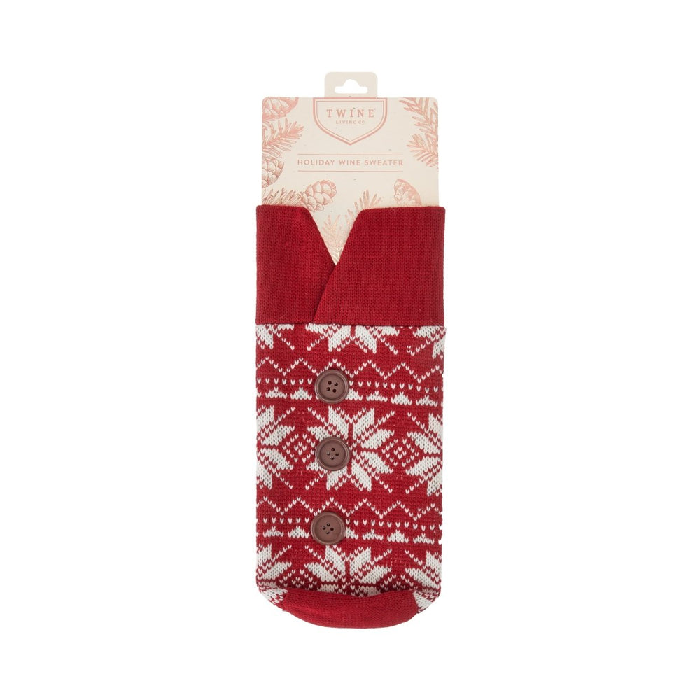 
                      
                        Twine Living Wool Holiday Wine Bottle Sweater - lily & onyx
                      
                    