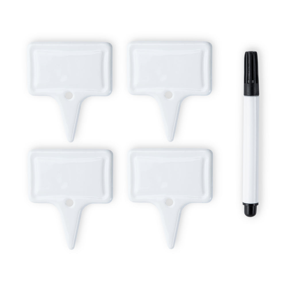 Tag Ceramic Cheese Labels, Set of 4