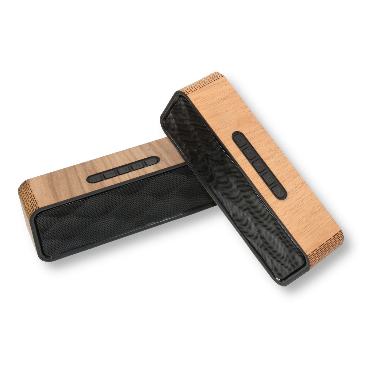 WUDN Handcrafted Wooden Bluetooth Speaker - Portable, Natural Wood