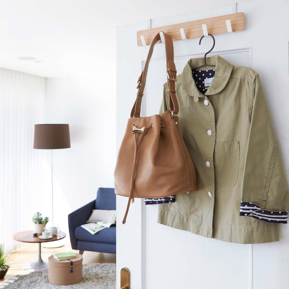 Wood Over-the-Door Rack