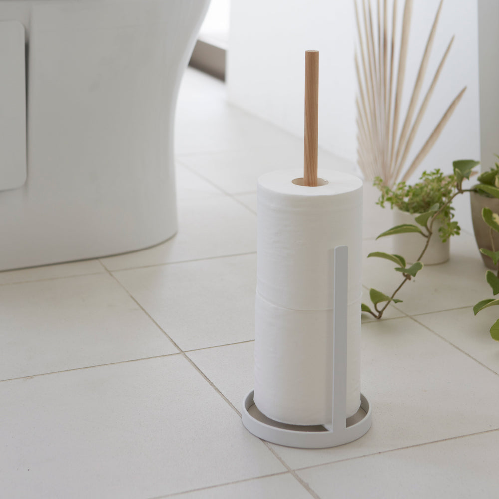
                      
                        Toilet Paper Stocker - Steel + Wood
                      
                    