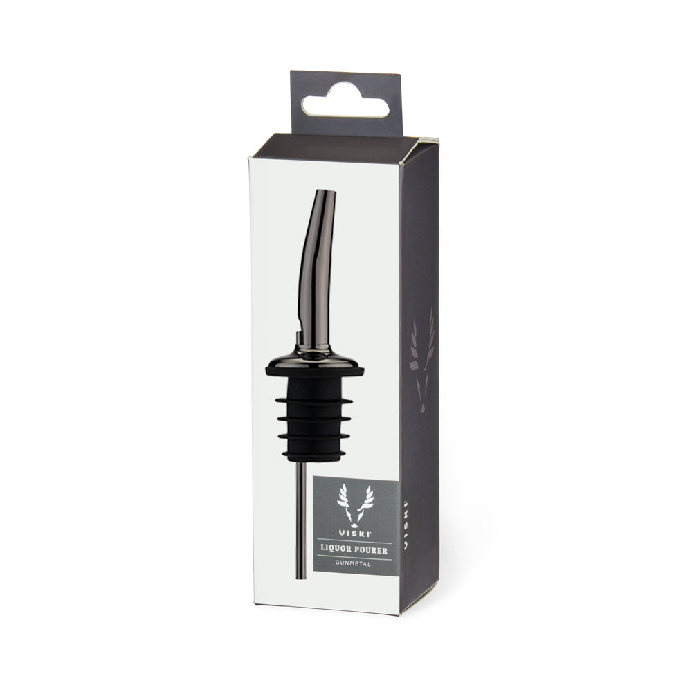 
                      
                        Warren Stainless Steel Liquor Pourer, Gunmetal
                      
                    
