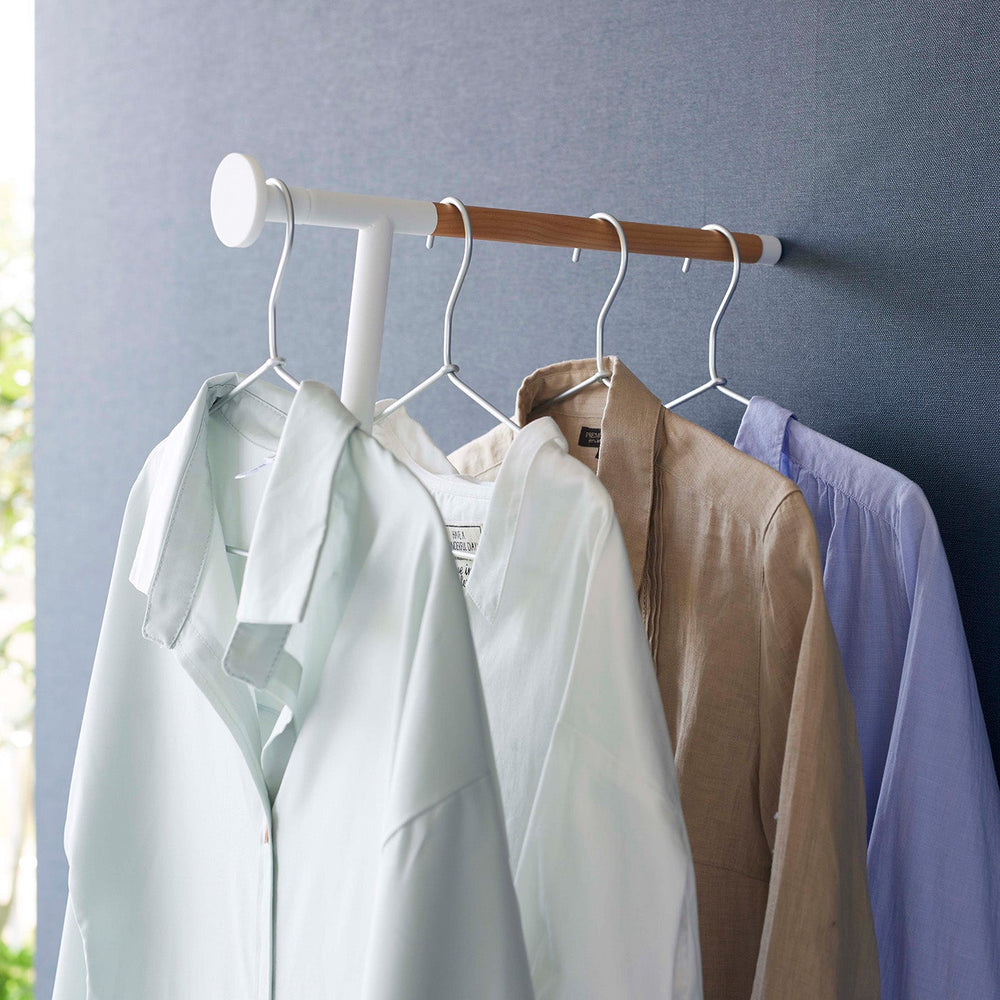 
                      
                        Leaning Steel Clothes Hanger, 64" H
                      
                    