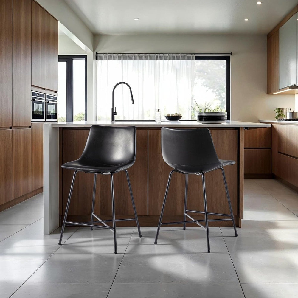 
                      
                        Walker Edison Xuma Modern Upholstered Seating Collection, Dining Chair or Counter Stool - Set of 2 - lily & onyx
                      
                    