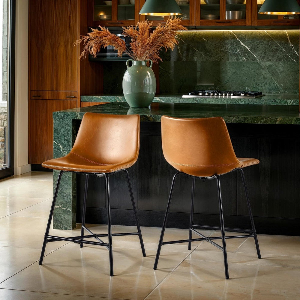
                      
                        Walker Edison Xuma Modern Upholstered Seating Collection, Dining Chair or Counter Stool - Set of 2 - lily & onyx
                      
                    