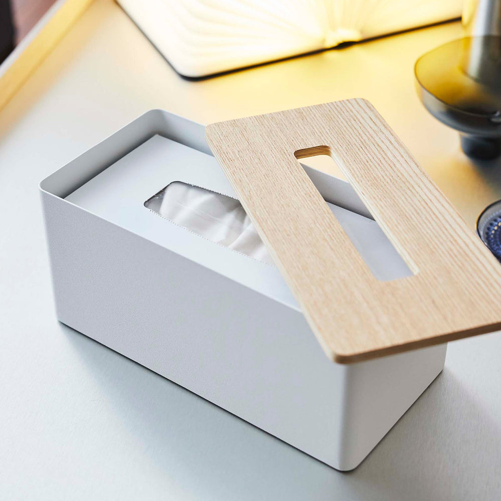 
                      
                        Steel & Wood Tissue Box Cover - Rectangle
                      
                    